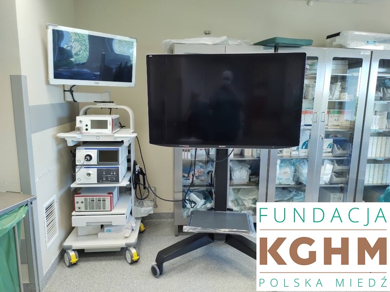 Do szpitala dotarł nowy sprzęt medyczny zakupiony za środki finansowe przekazane przez Fundację KGHM Polska Miedź